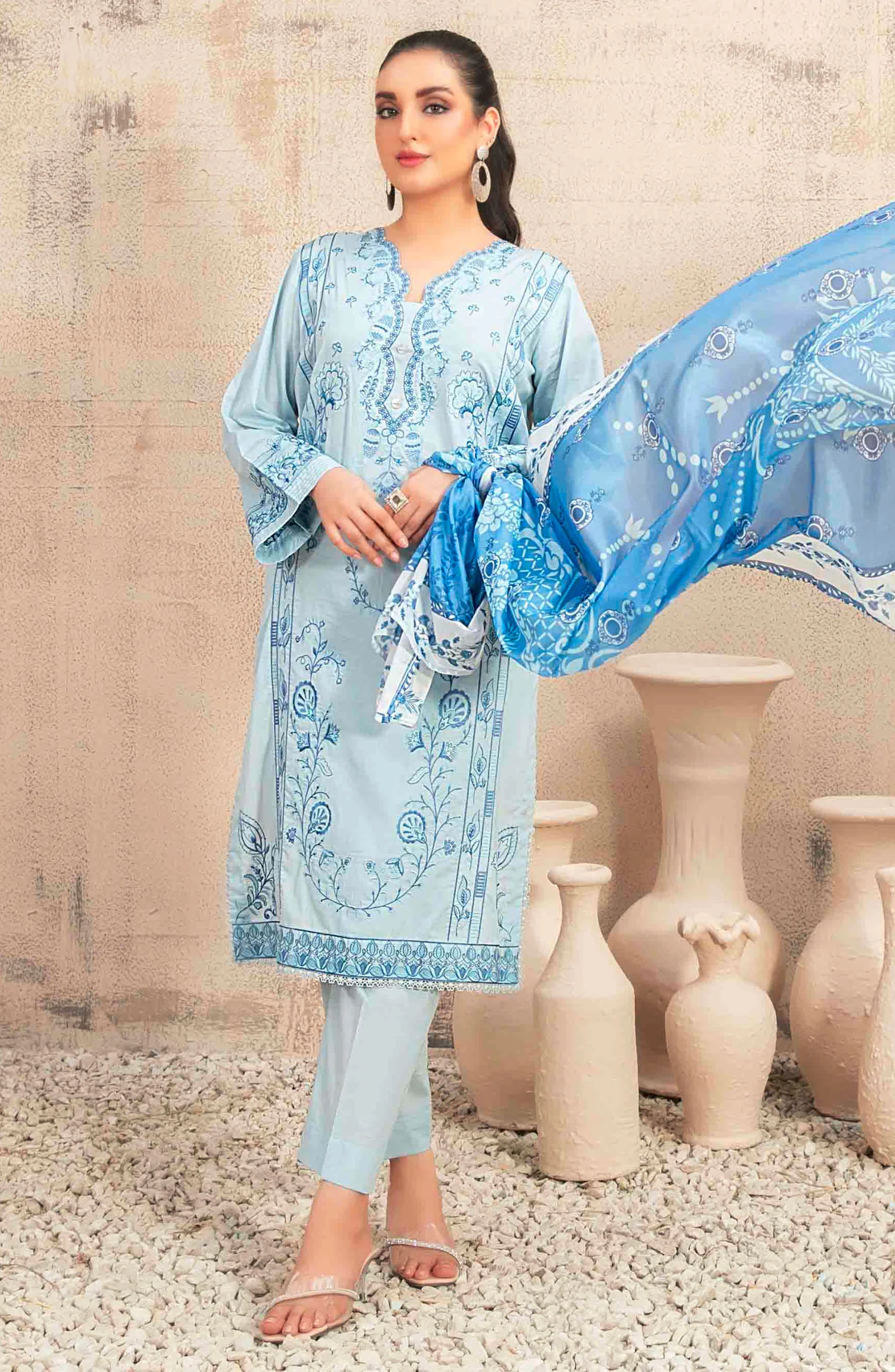 SM Attire- Deslina collection 3-piece Ready to wear